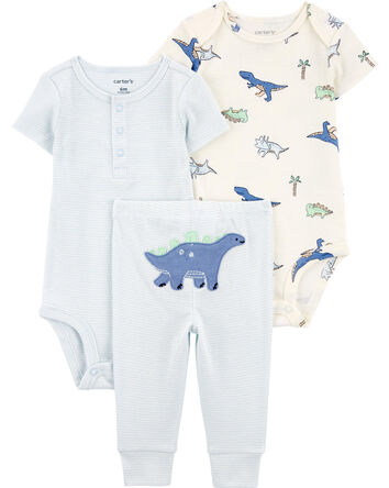 Baby 3-Piece Dinosaur Little Outfit Set