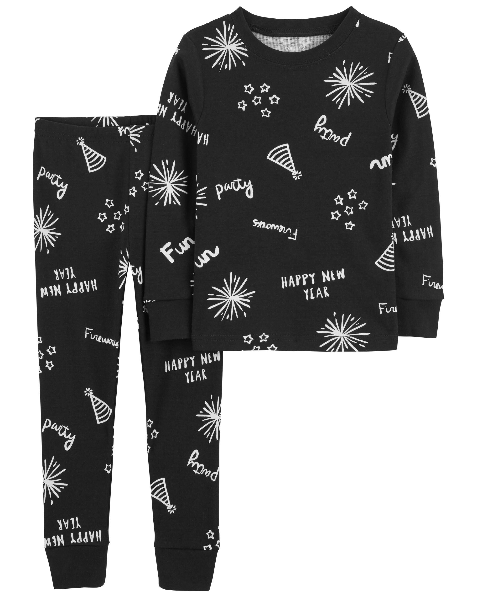 Baby 2 Piece Happy New Year 100 Snug Fit Cotton Pajamas Carter s Carter s