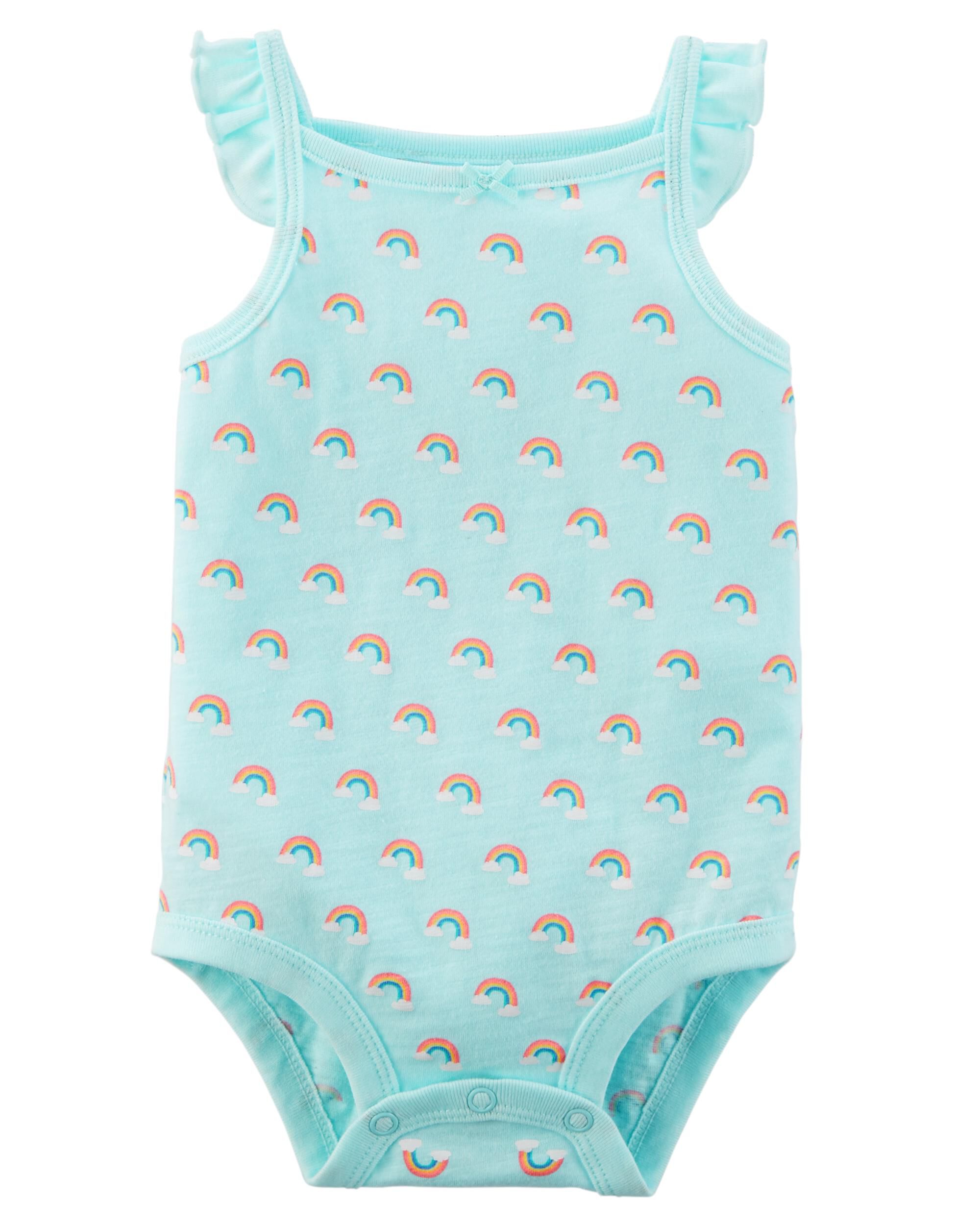 carter's rainbow onesie