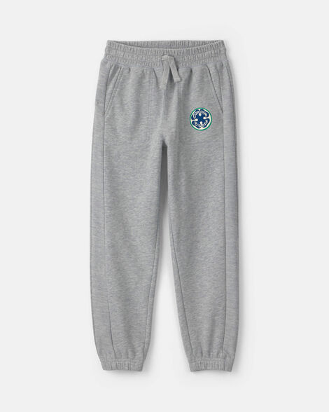 Boys French Terry Joggers - Grey