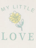 Yellow/Ivory - Baby 3-Piece Floral Hooded Pant Set - Yellow/Ivory, Selected