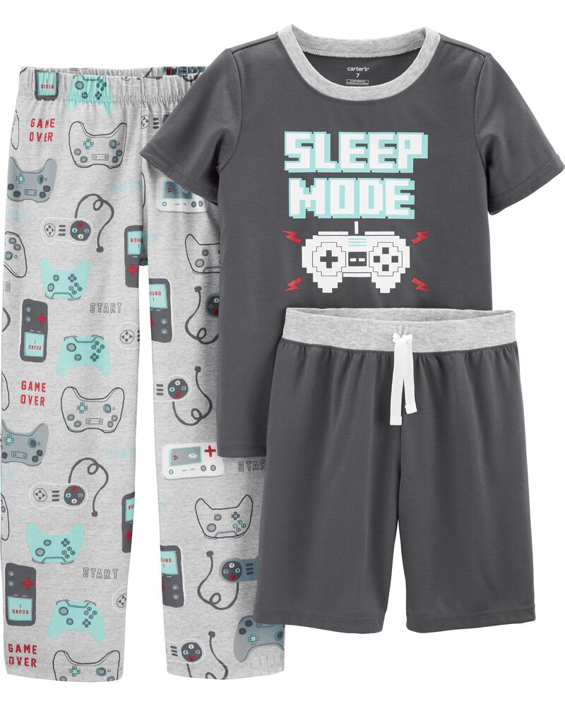 3 Piece Video Game Poly Pjs Carters Com