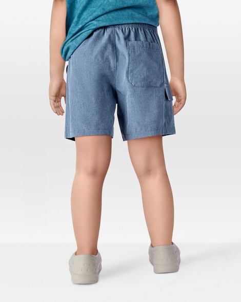  Product image 3 of Toddler Everyday Quick Dry Shorts - Blue