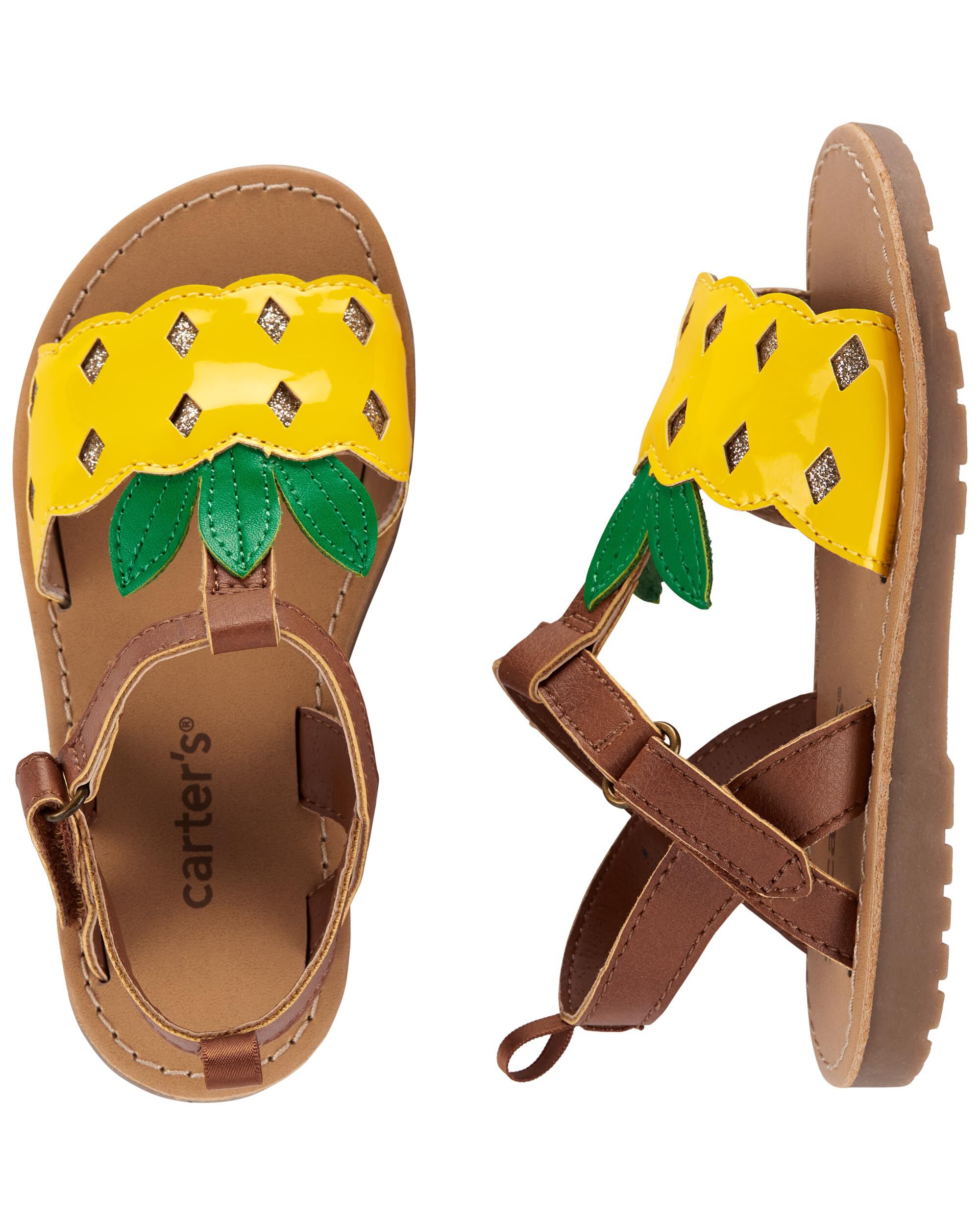 Pineapple sandals