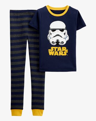 Product image 1 of Kid 2-Piece Star Wars™ 100% Snug Fit Cotton Pajamas