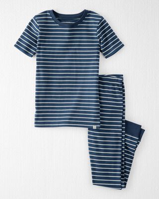 Product image 1 of Kid Organic Cotton Pajamas Set in Stripes