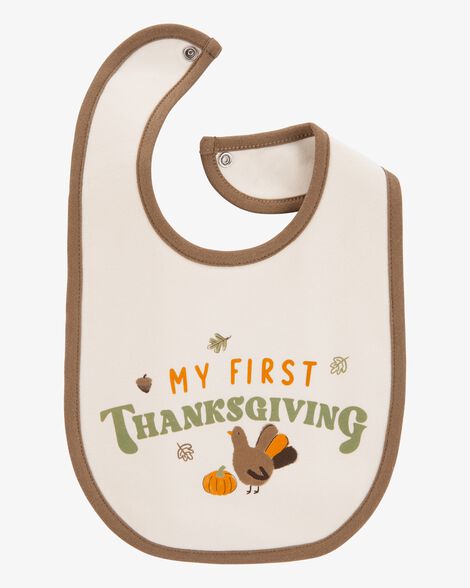  Product image 2 of Baby My First Thanksgiving Teething Bib
