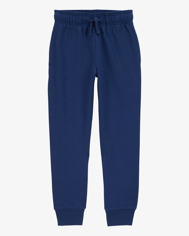 Product image 1 of Kid Pull-On Drawstring Joggers - Navy