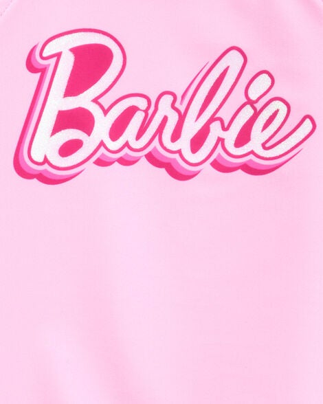  Product image 2 of Toddler Barbie™ 2-Piece Rashguard Swimsuit Set - Pink