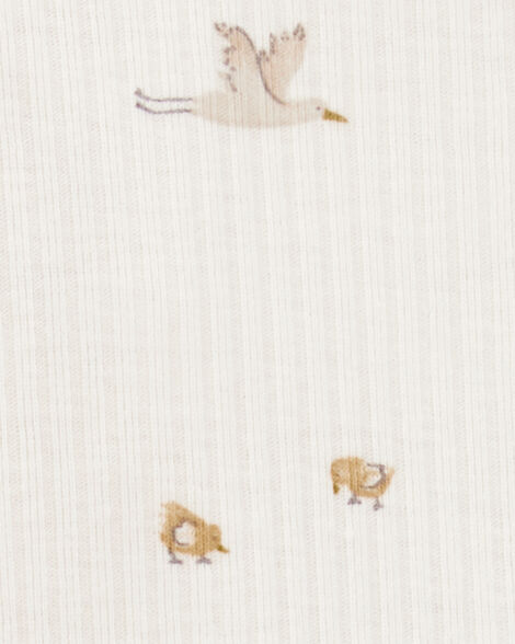 Cloud Print Plush Blanket - Beige