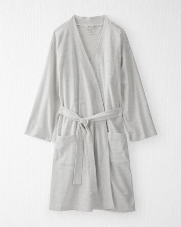 Adult Organic Cotton Jersey Robe