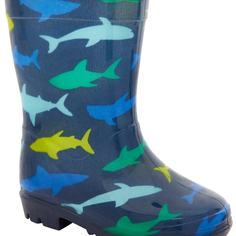 Navy Toddler Carter's Shark Rain Boots