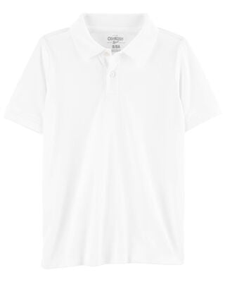 Product image 2 of Kid 3-Pack Pique Cotton Uniform Polos