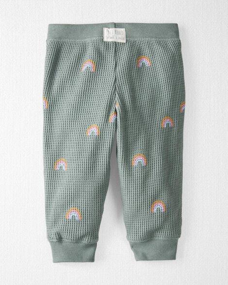 Product image 3 of Baby Organic Cotton Waffle Knit Set in Magical Rainbow Print