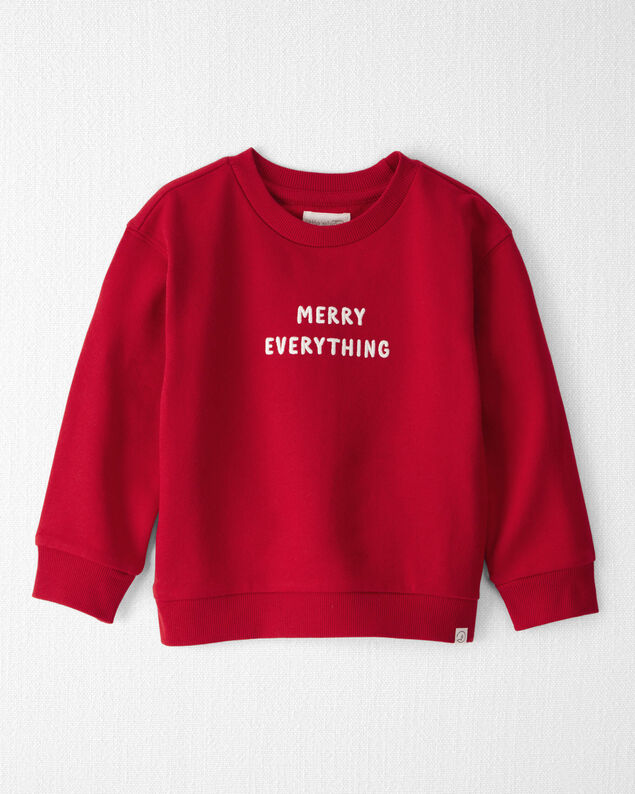 Product image 1 of Toddler Merry Everything Pullover Made with Organic Cotton