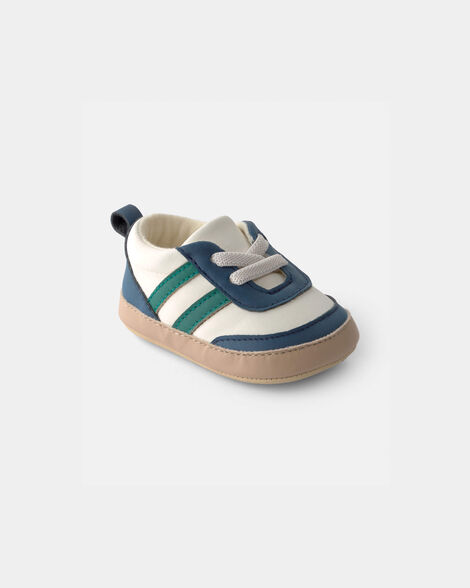 baby boy colorblock athletic sneakers - blue