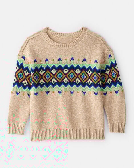 toddler boy sweater - tan