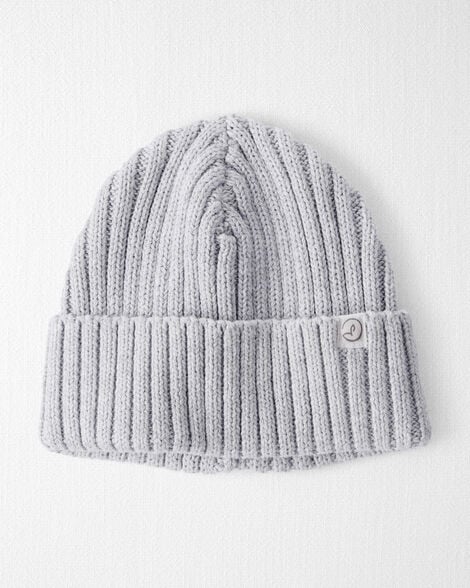 Baby Organic Cotton Sweater Knit Beanie