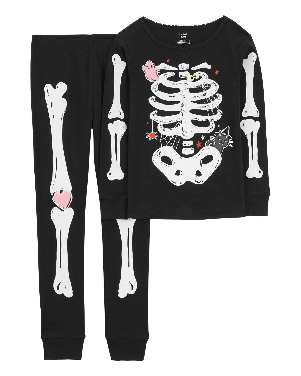 Kids skeleton pajamas sale