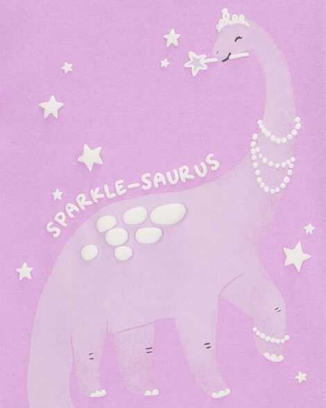  Product image 4 of Baby Dinosaur Print Snug Fit Cotton 4-Piece Pajamas