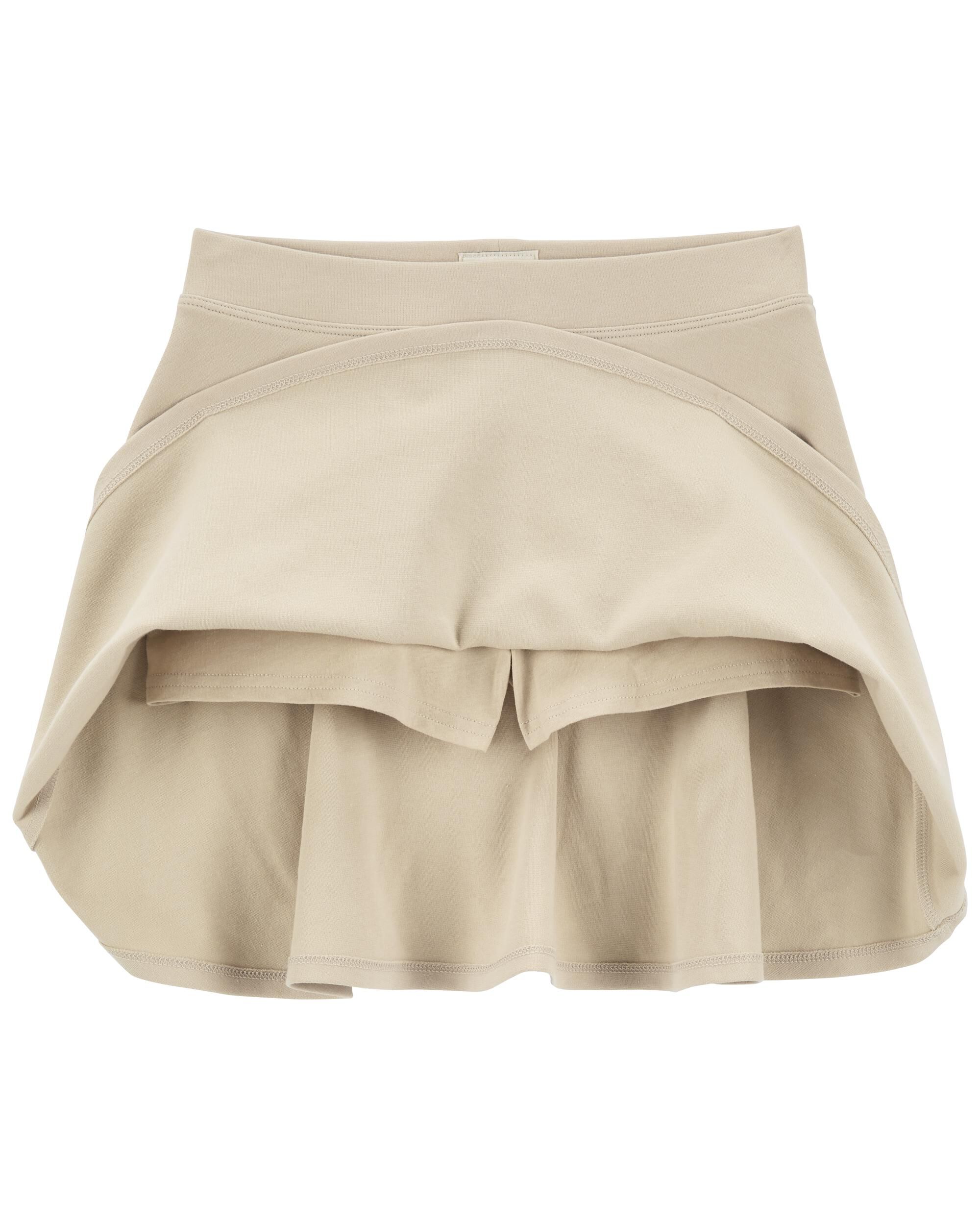Ponte knit uniform skirt cheap