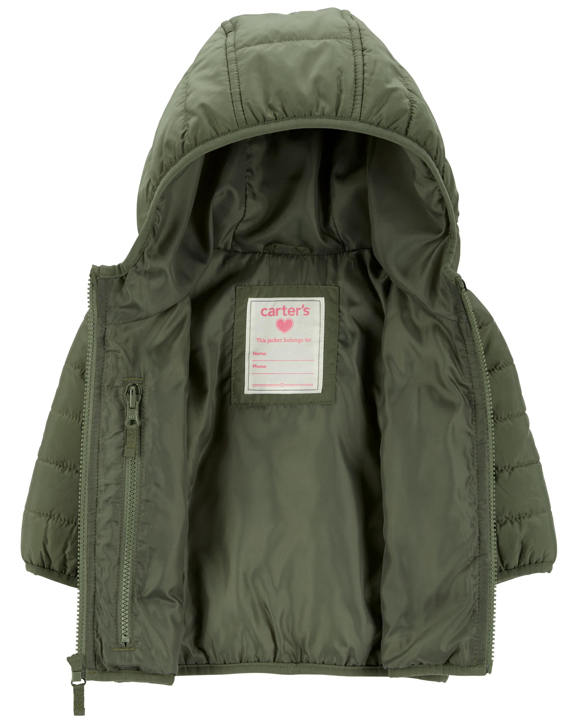 Baby Packable Pocket Puffer Carter s Carter s