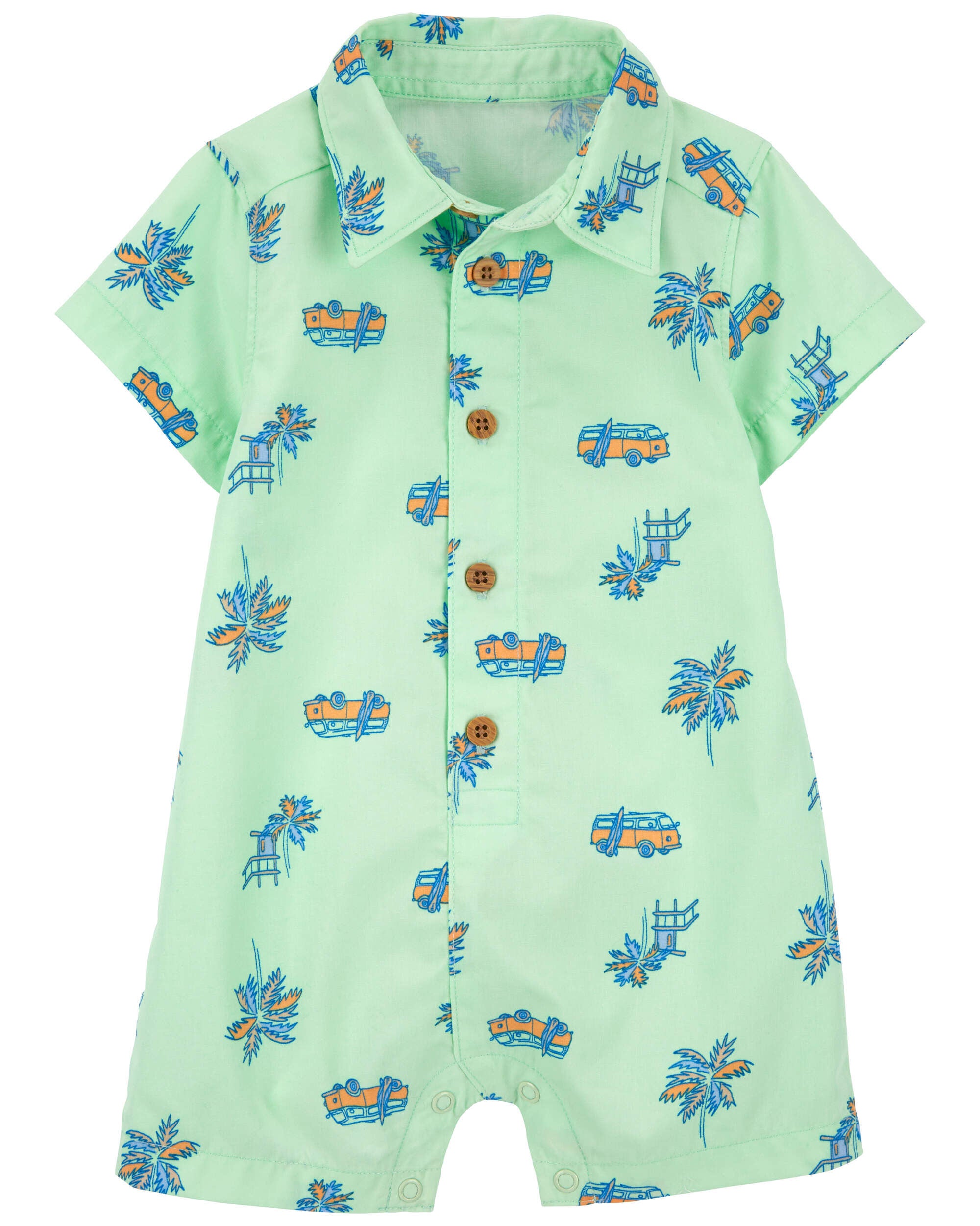 Tropical baby romper best sale