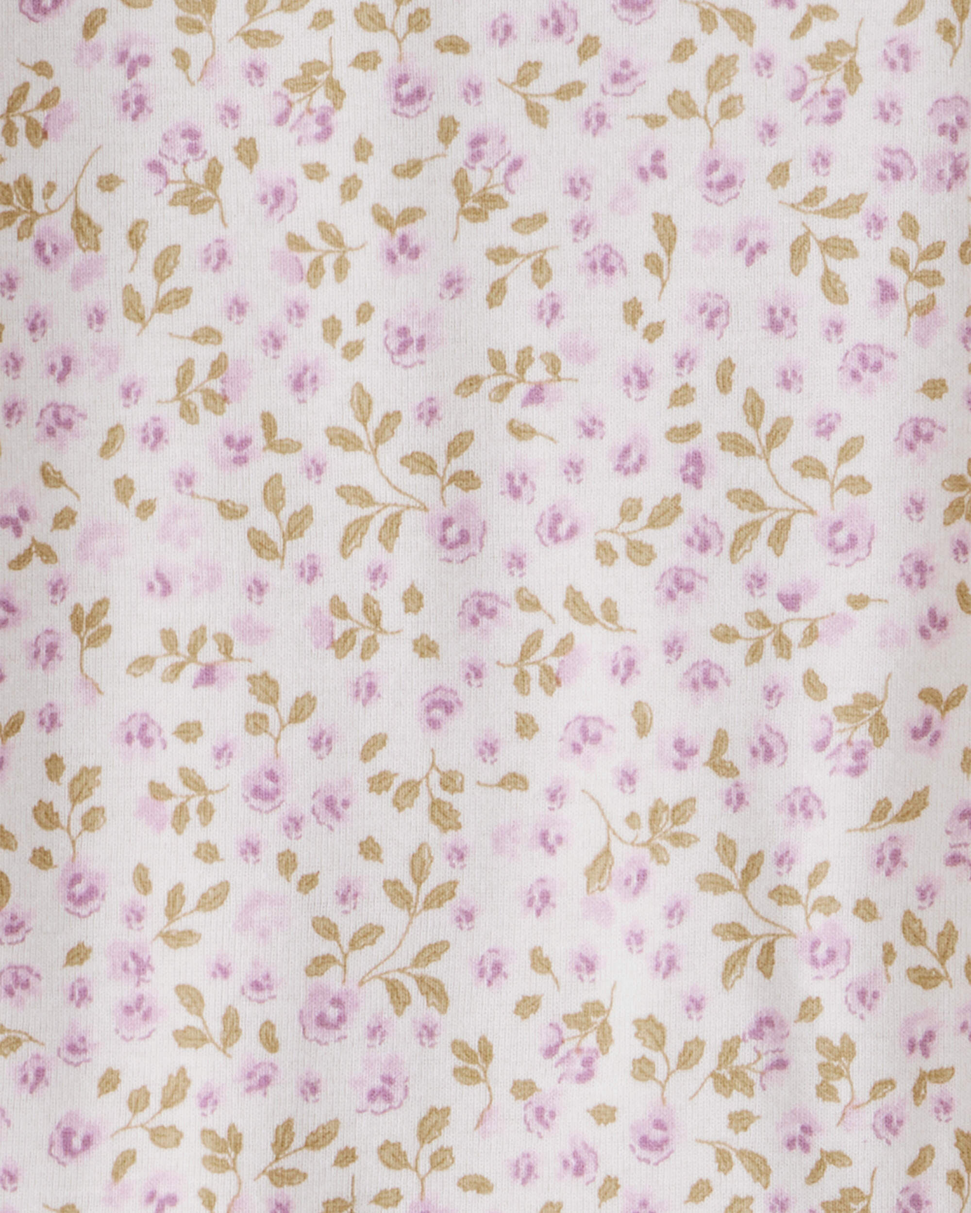 Kid Organic Cotton Pajamas in Botanic Muse Print