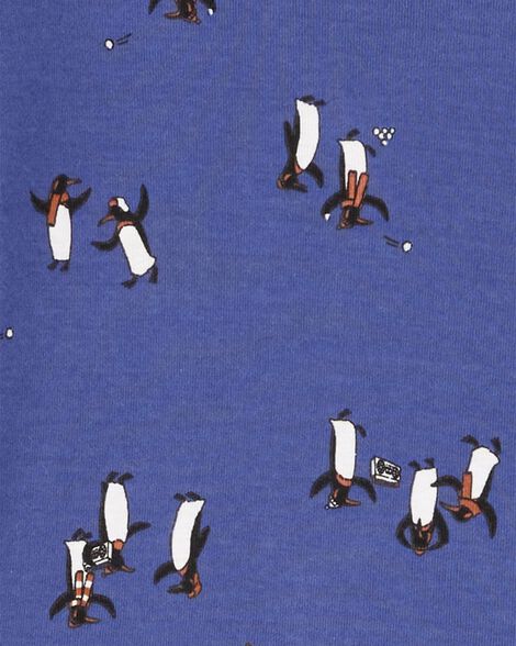  Product image 2 of Kid 4-Piece Penguin 100% Snug Fit Cotton Pajamas