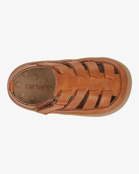 Product image 4 of Every Step® First Walker Fisherman Sandals - Brown