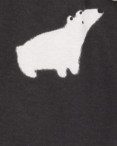  Product image 3 of Baby 4-Pack Long-Sleeve Winter Animals Bodysuits