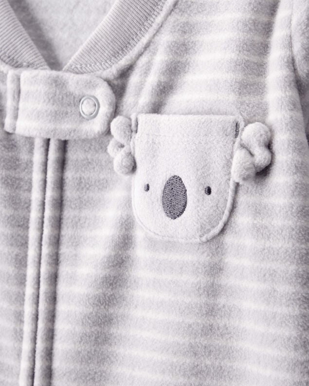 Product image 2 of Baby Koala Long-Sleeve Wearable Blanket - Grey