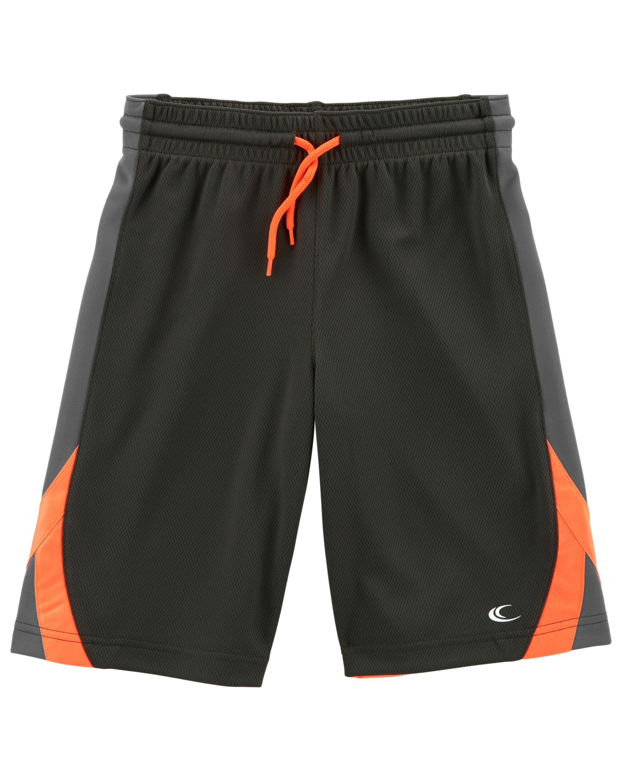 Grey Carters Little Boys Active Mesh Shorts 4-5 Kids