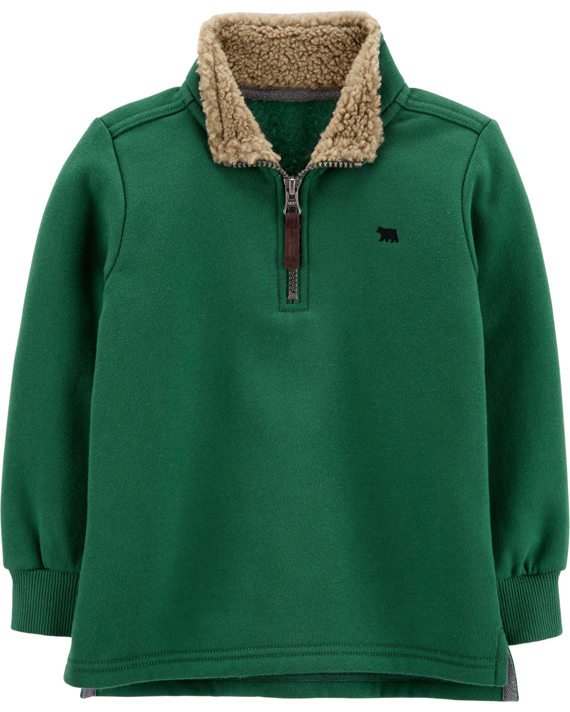 carter's half zip pullover sweater