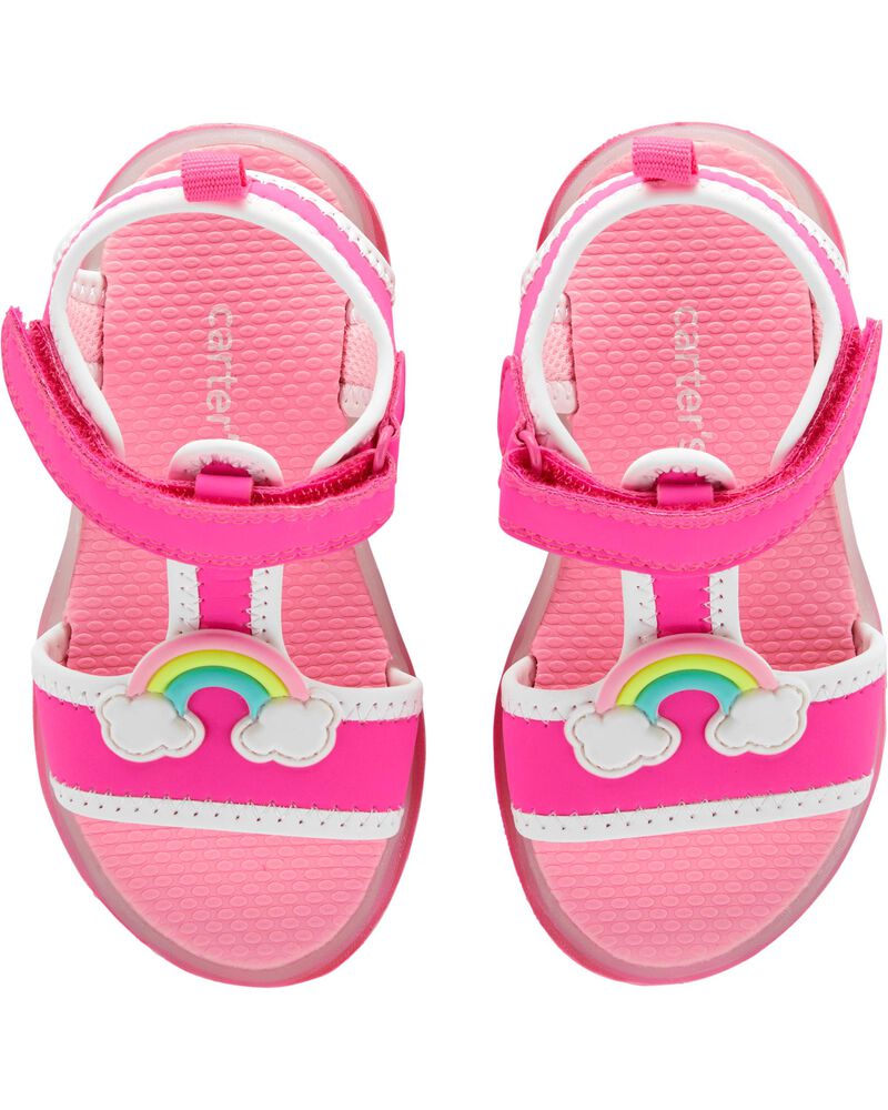 Carter S Rainbow Light Up Sandals Carters Com