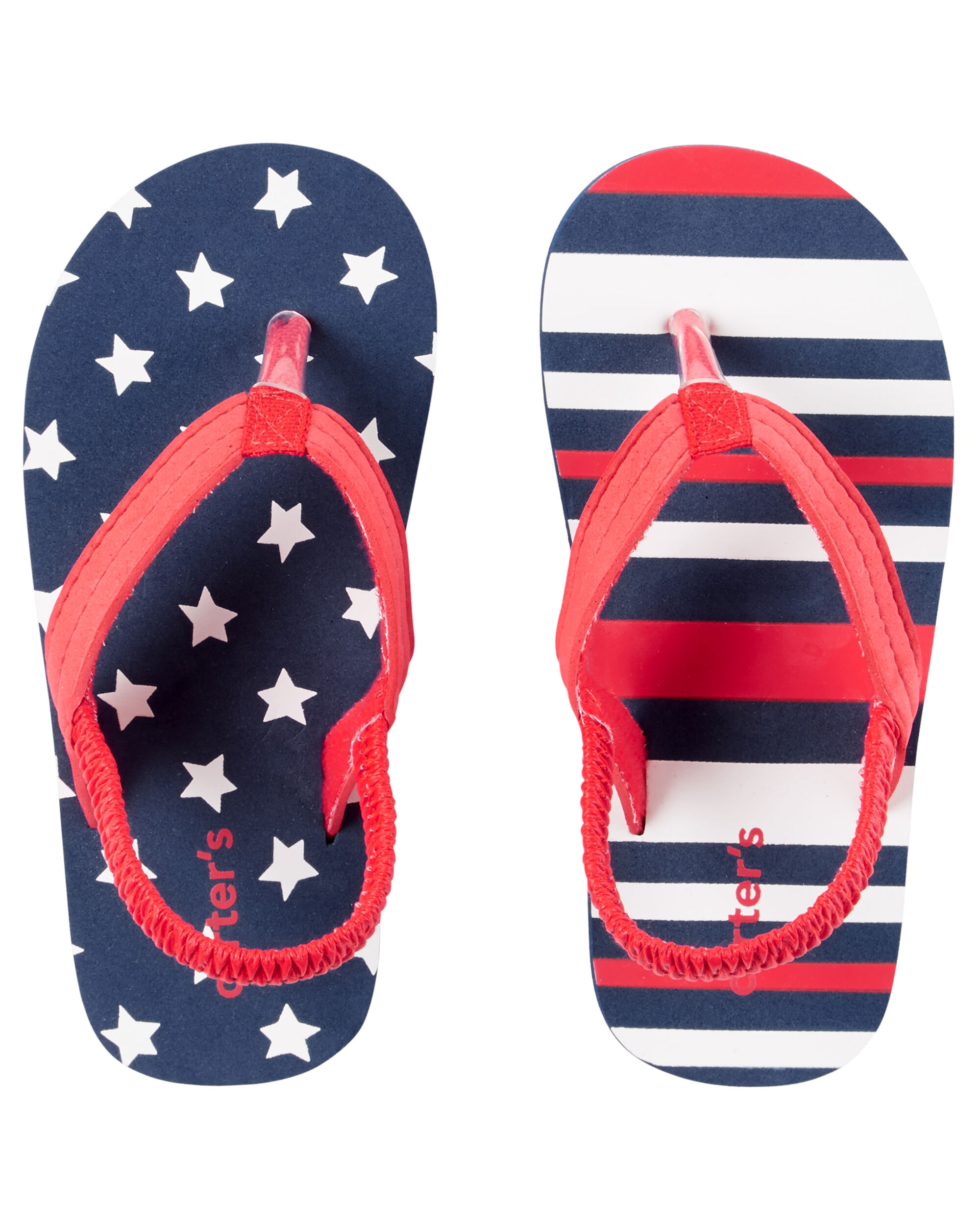 Carter's Fourth of July Flip Flops 