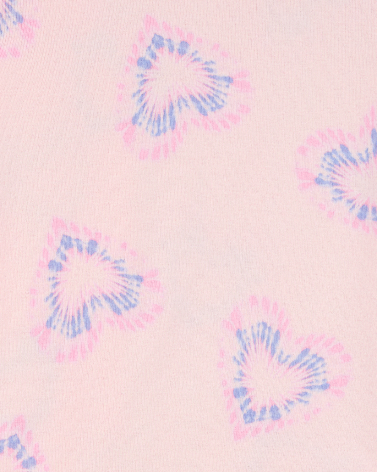 Girls 2-Piece Tie-Dye Hearts 100% Snug Fit Cotton Pajamas