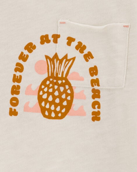 Product image 3 of Kid Pineapple Pocket Tee