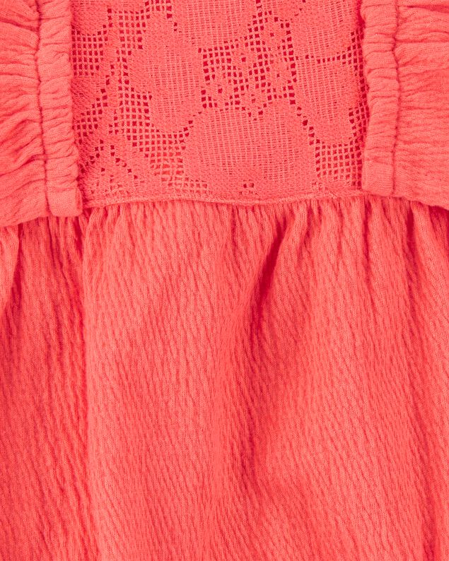 Product image 2 of Baby Girl Lace Crinkle Jersey Bubble