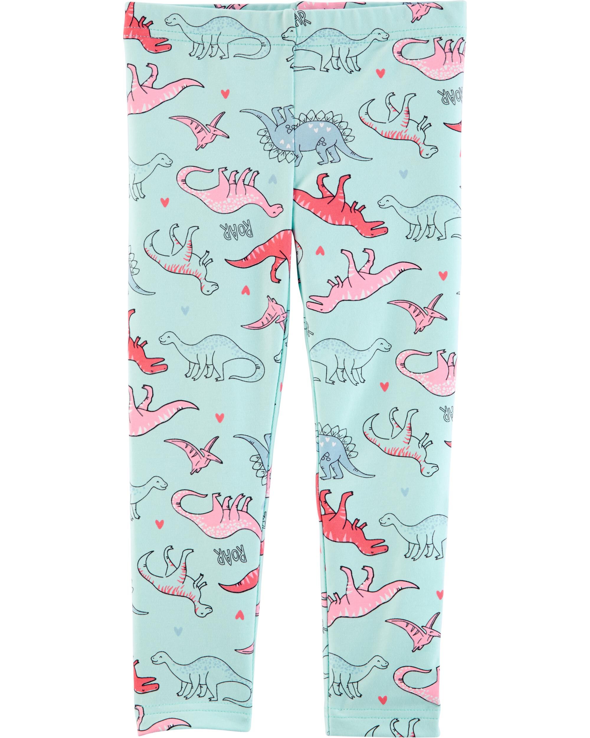 girls dinosaur leggings