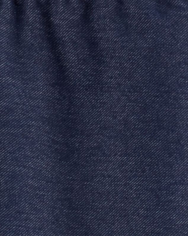 Product image 2 of Kid 2-Pack Black & Navy Cotton Stretch Leggings