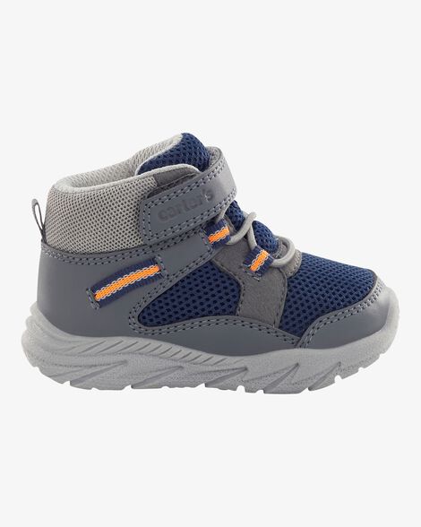  Product image 2 of  Every Step® First Walker  High-Top Athletic Sneakers - Grey/Navy