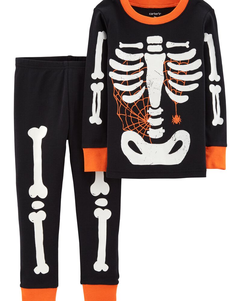 2 Piece Glow In The Dark Halloween Snug Fit Cotton Pjs Carters Com