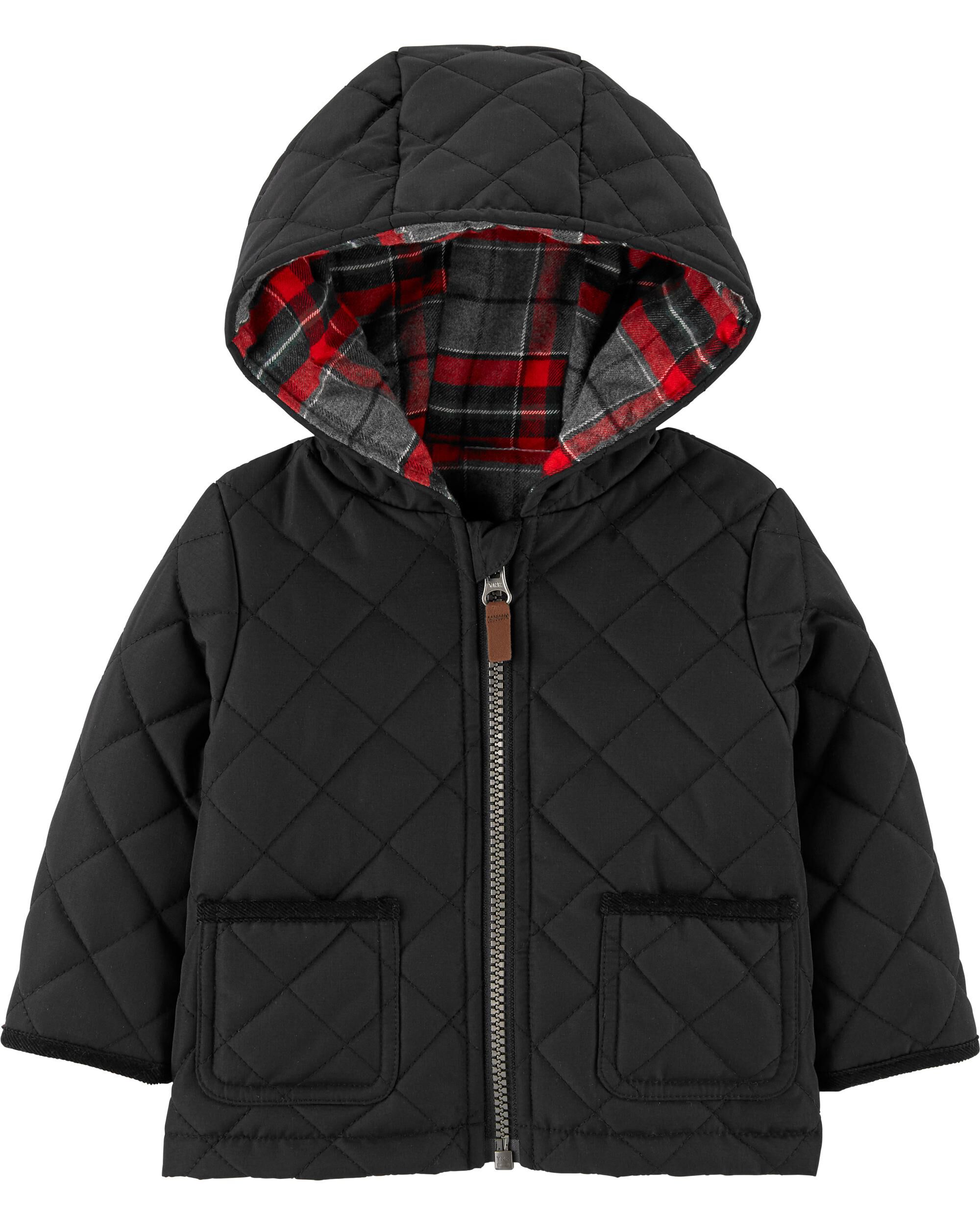 flannel lined hoodie