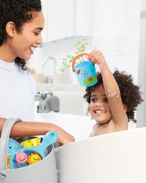  Product image 5 of ZOO® Stack & Pour Buckets Baby Bath Toy