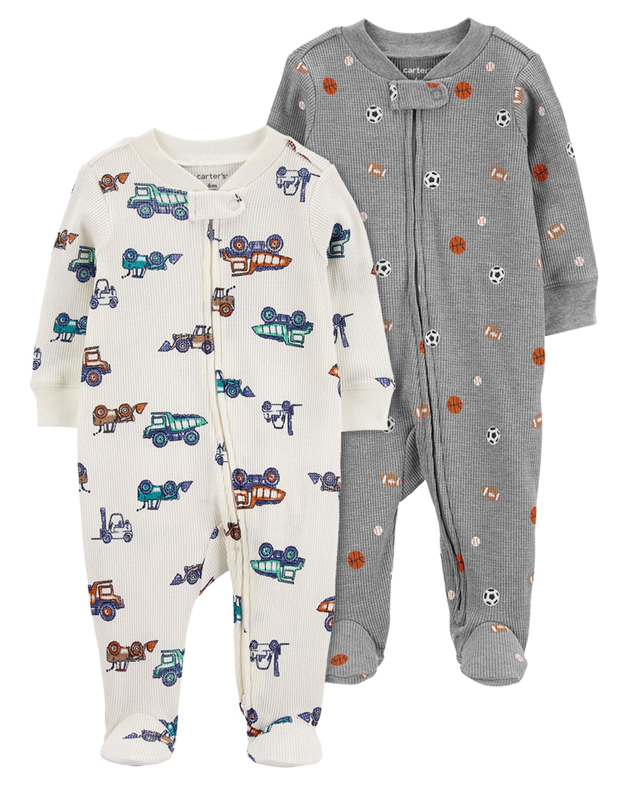 Carters zipper sleepers top