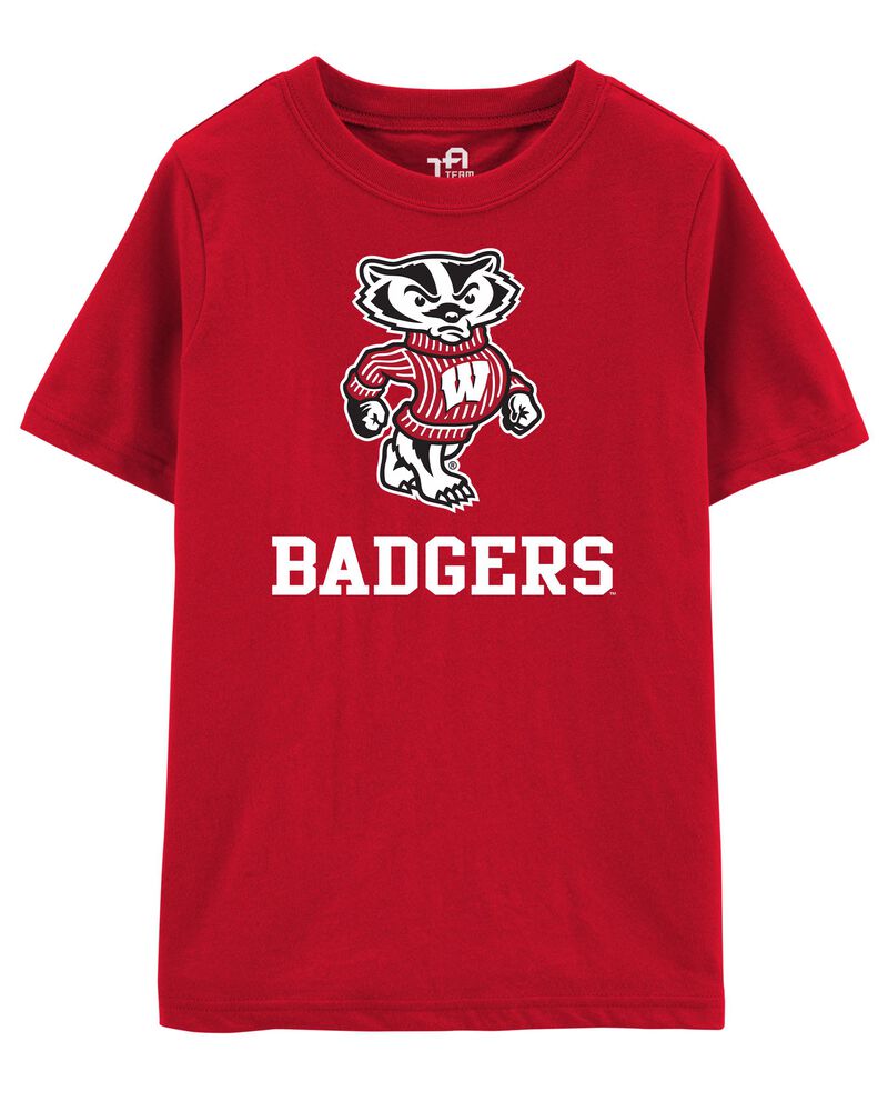 Kid Red Ncaa Wisconsin Badgers Tm Tee Carters Com