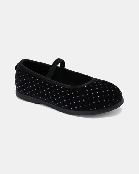 toddler girl mary jane dress shoes - black
