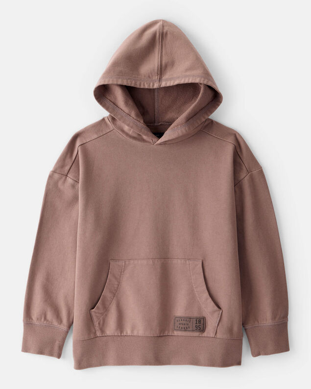 Product image 1 of Boys French Terry Hoodie - Brown