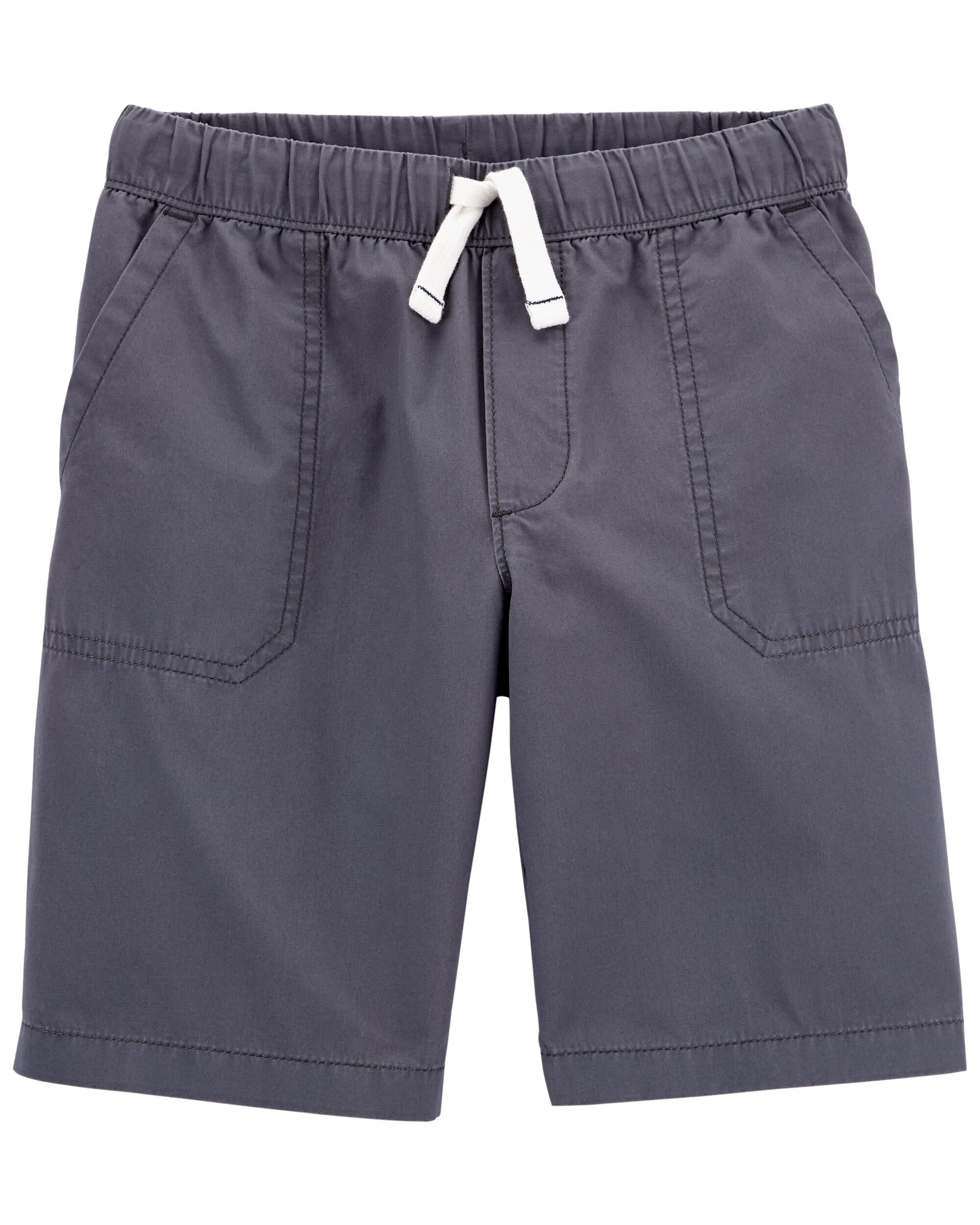 *DOORBUSTER* Easy Pull-On Poplin Shorts